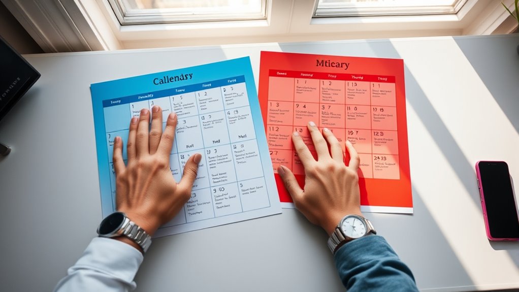 manipulating through schedules