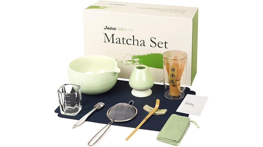 matcha kit whisk bowl spoon