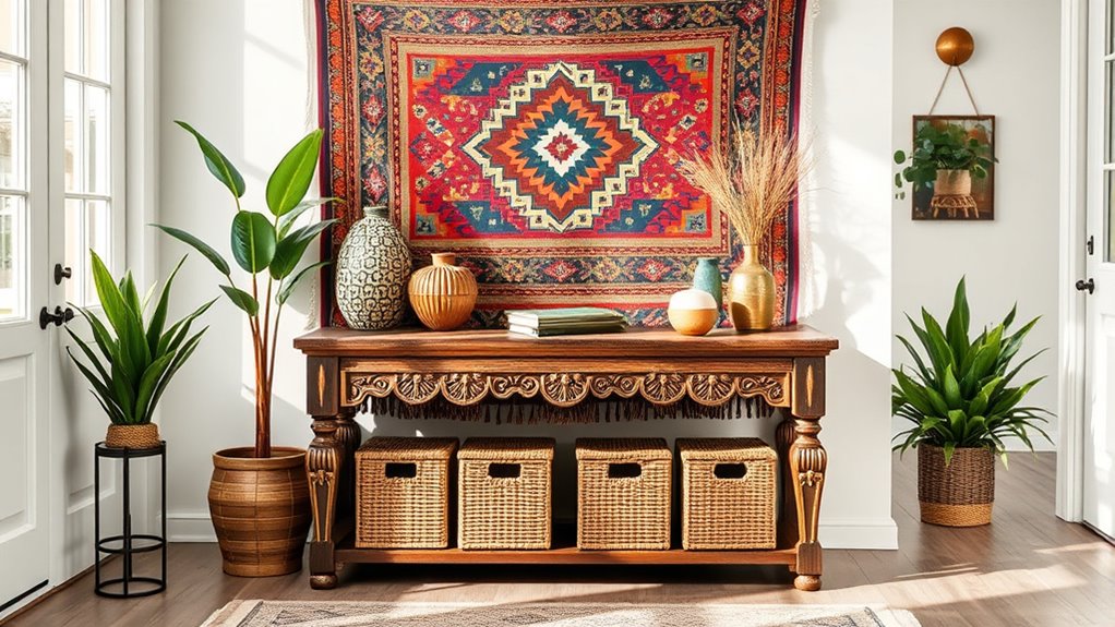 matching decor and storage