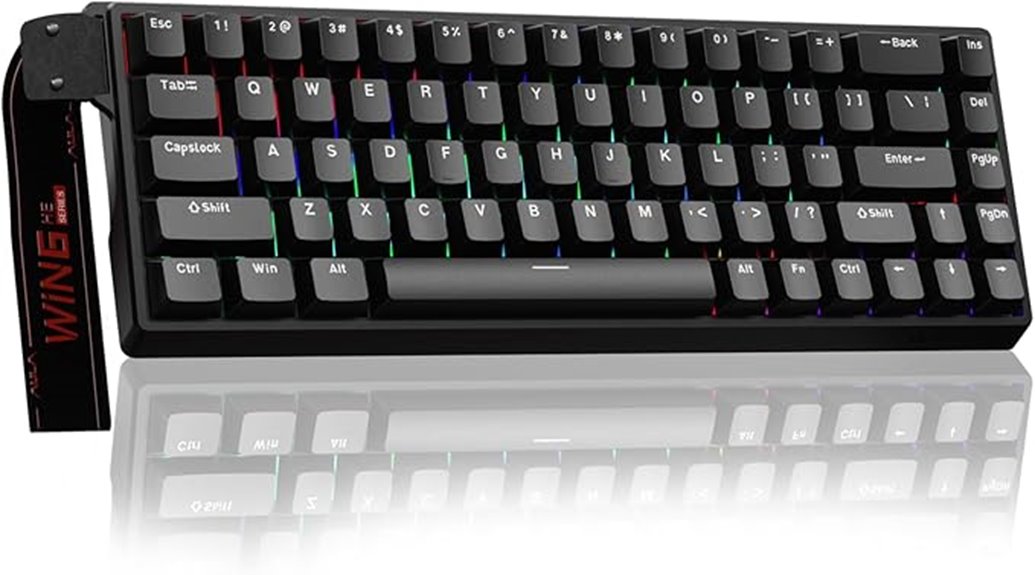 mechanical rgb wired keyboard