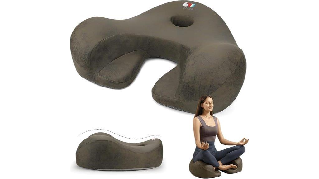memory foam meditation seat