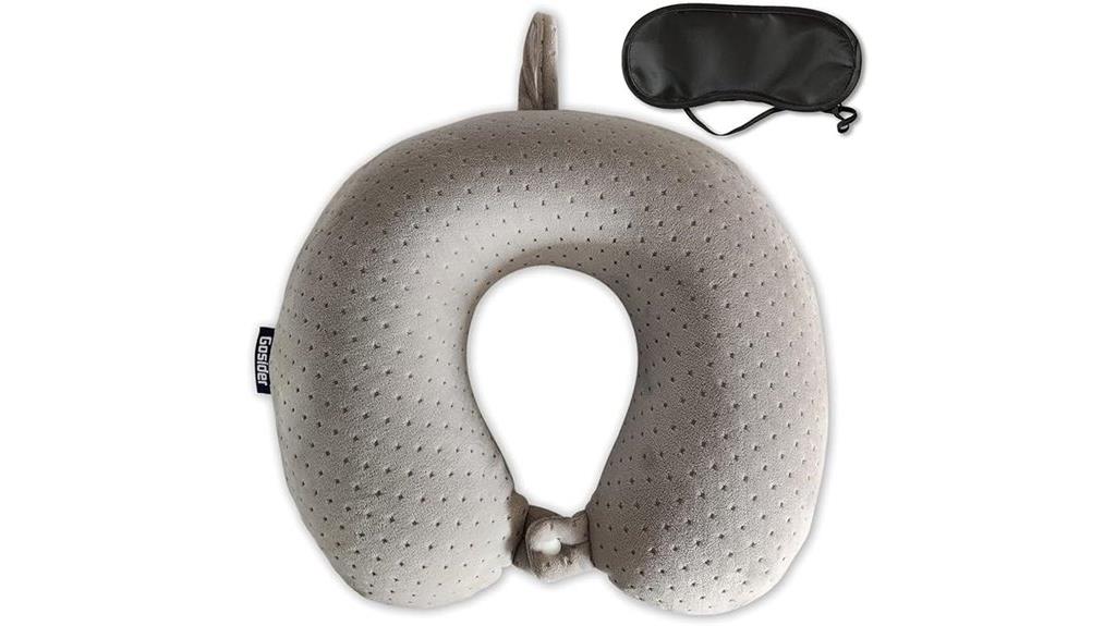 memory foam travel pillow