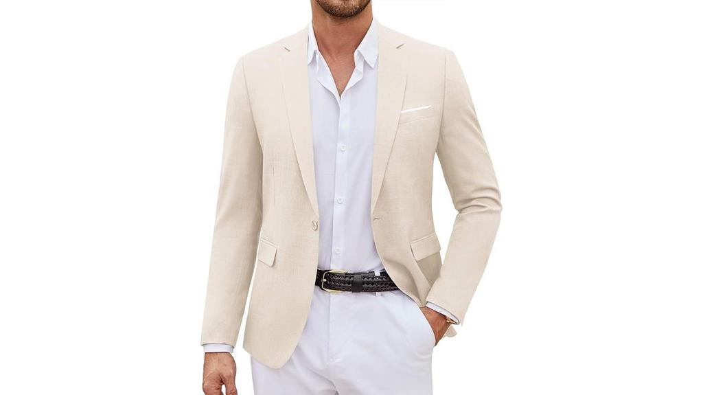 men s casual blazer suit