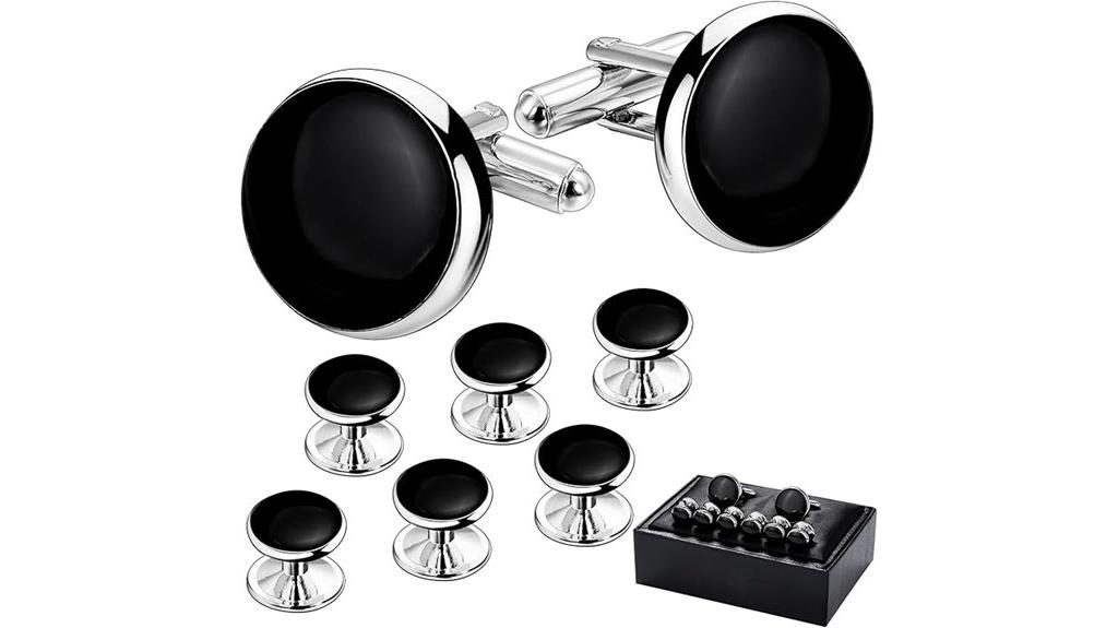men s cufflinks tuxedo studs