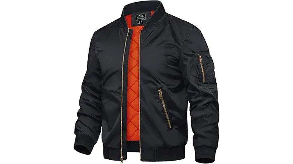 men s fall winter bomber