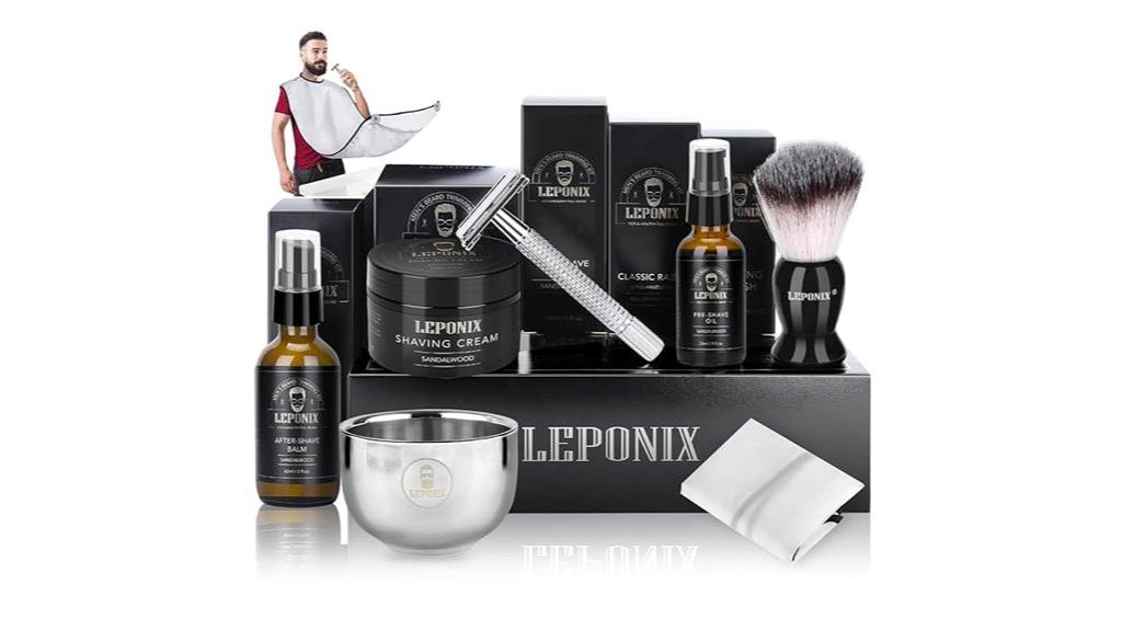 men s grooming shaving set