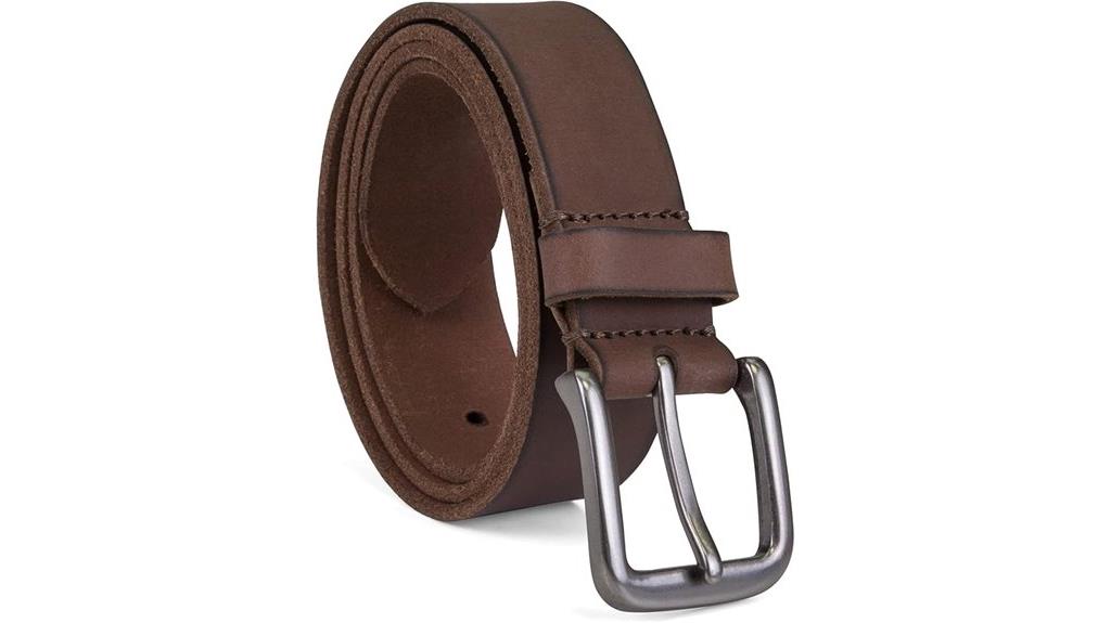 men s leather buckle belt