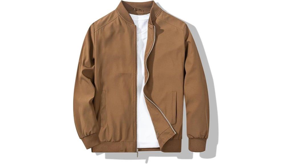men s lightweight bomber jacket
