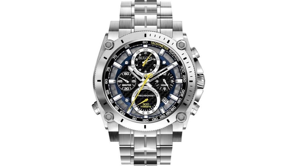 men s quartz chronograph watch