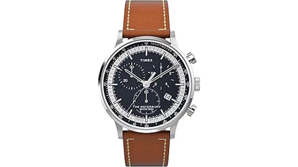 men s waterbury chronograph watch