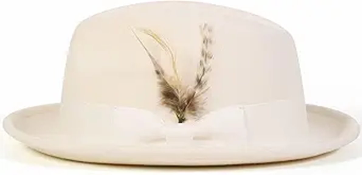 men s wool fedora hat