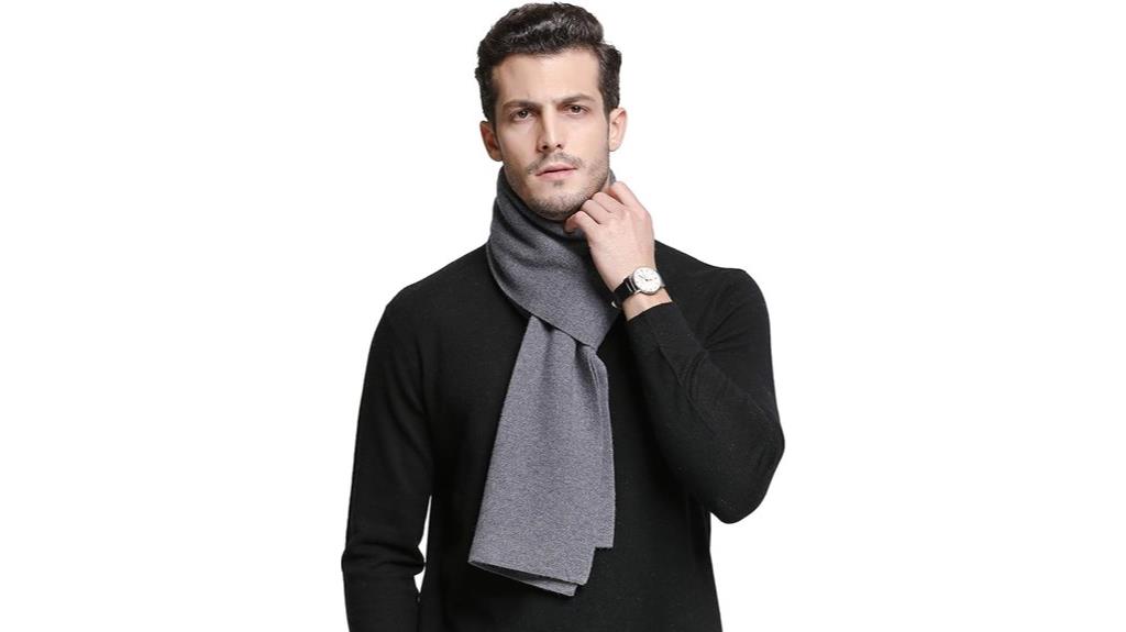 men s wool neck scarf
