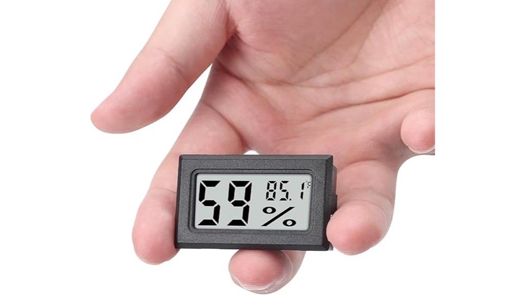 mini hygrometer temperature monitor