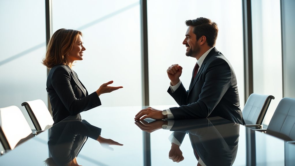 mirroring enhances professional rapport
