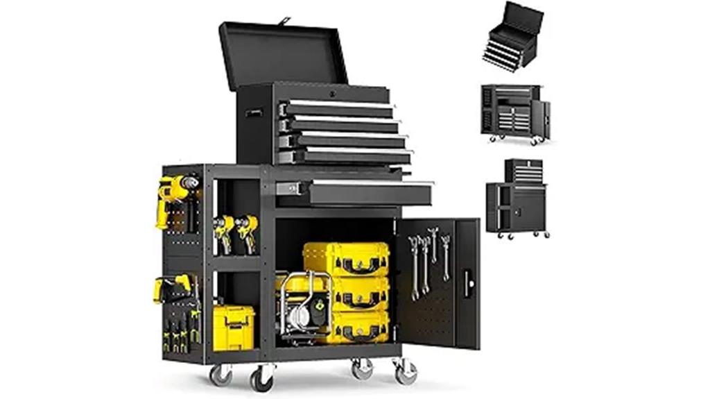 mobile storage with wheels