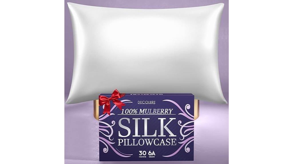 mulberry silk pillowcase standard