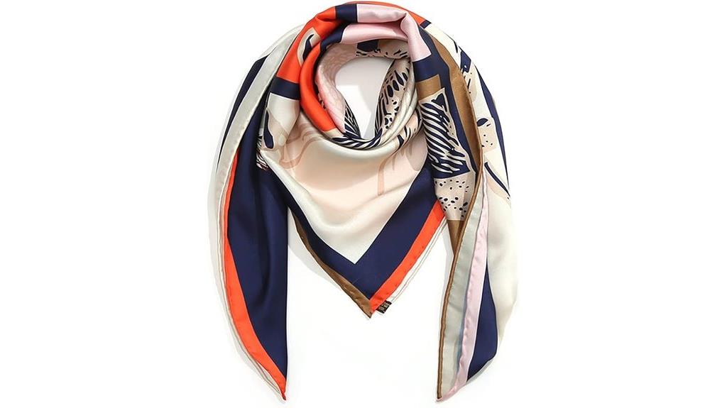 mulberry silk square scarf