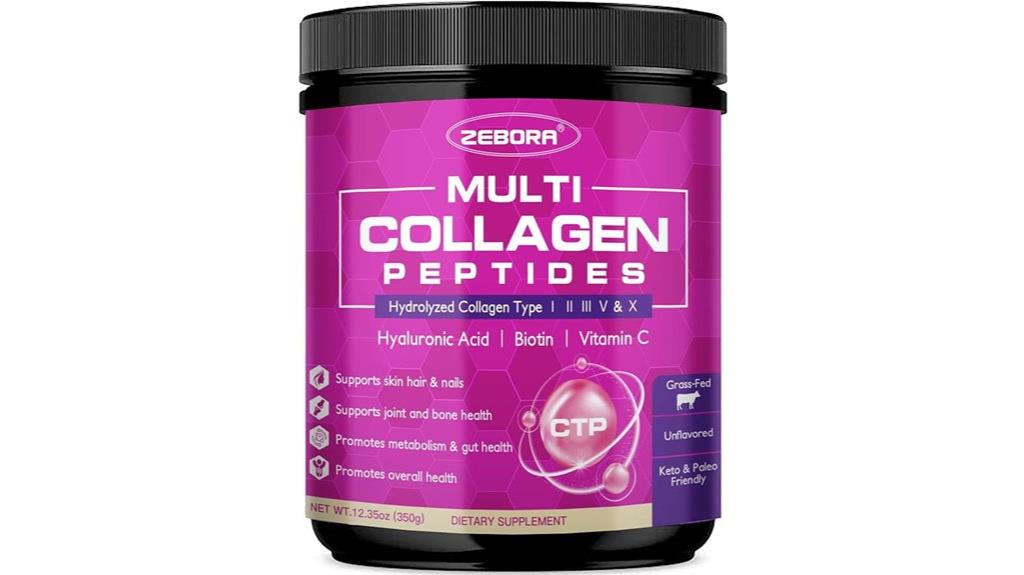 multi collagen peptides powder