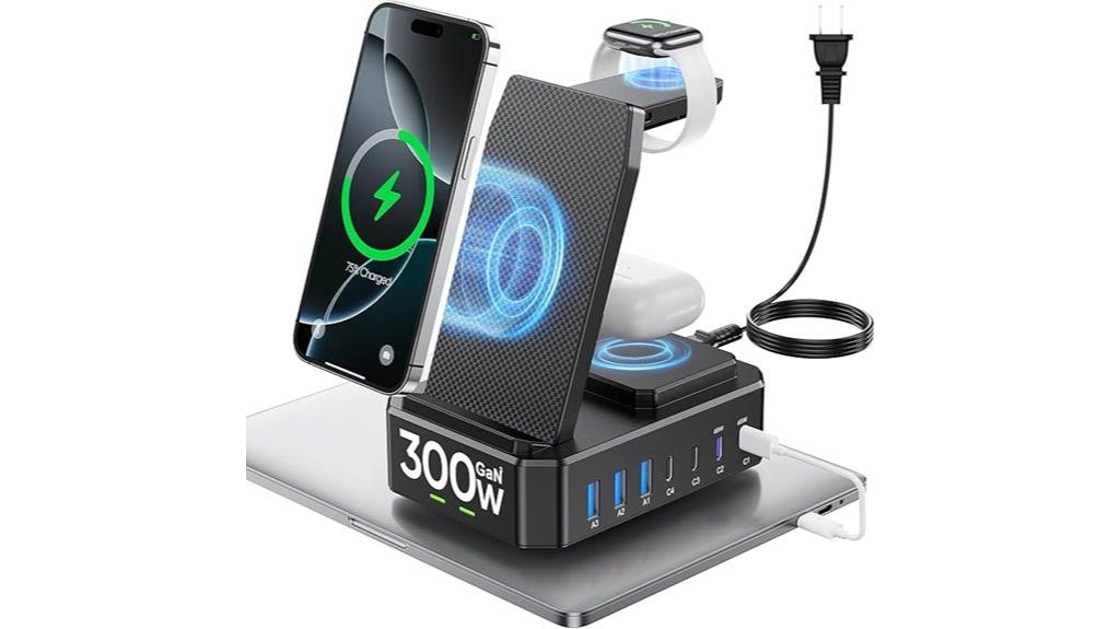 multi device fast charging station