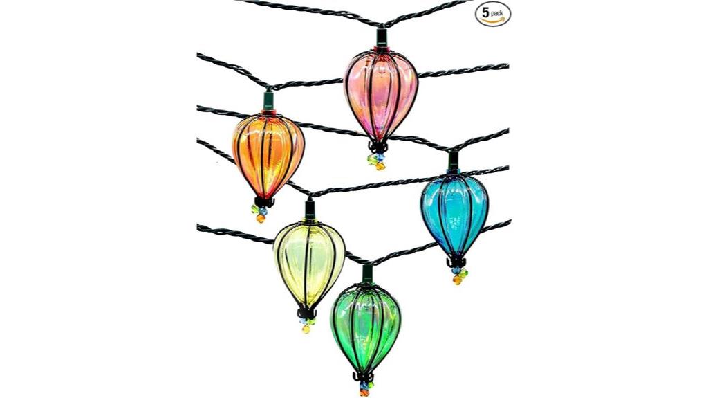 multicolor 11ft string lights