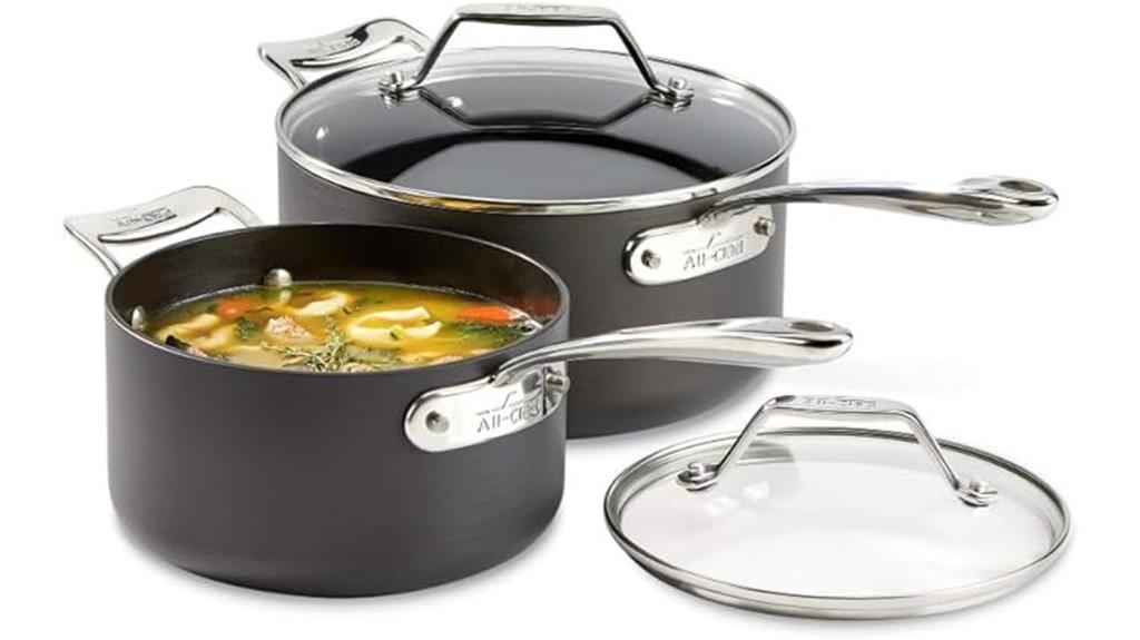 nonstick sauce pan set