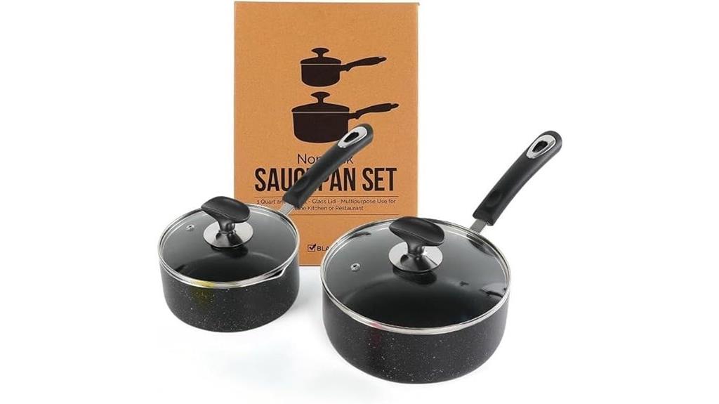 nonstick saucepan set