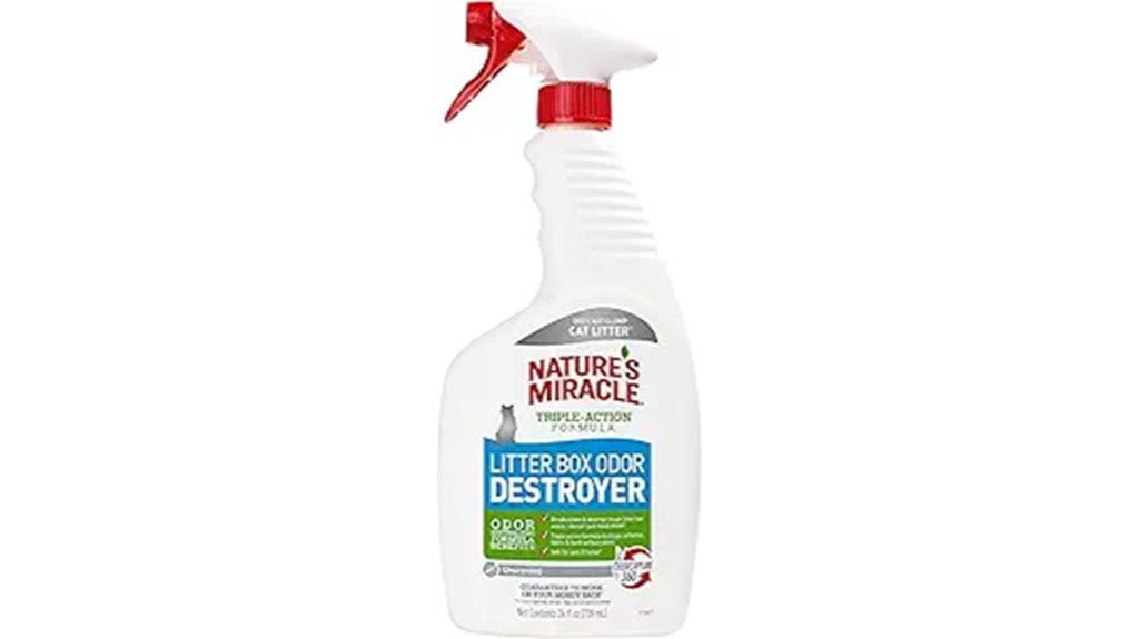 odor destroyer for litter