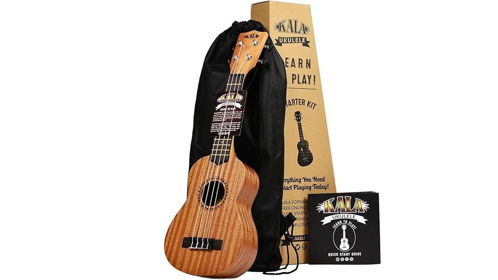 official kala ukulele starter kit