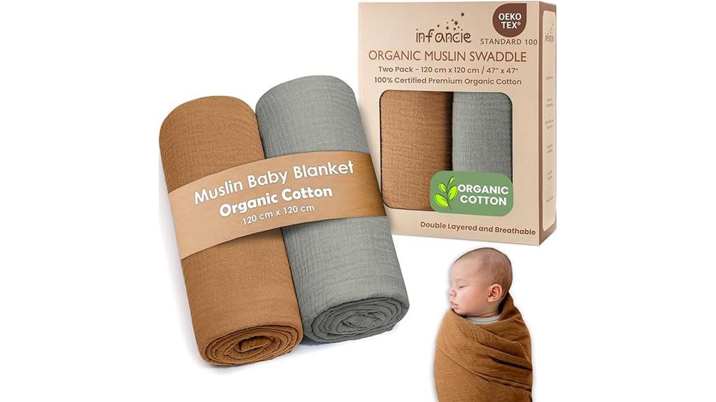 organic cotton baby blanket