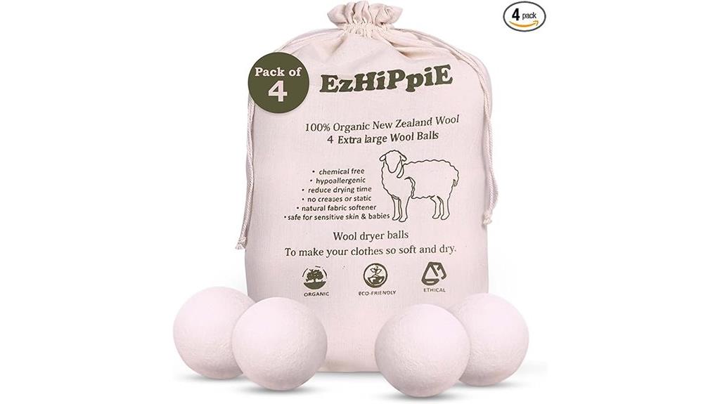 organic reusable wool balls