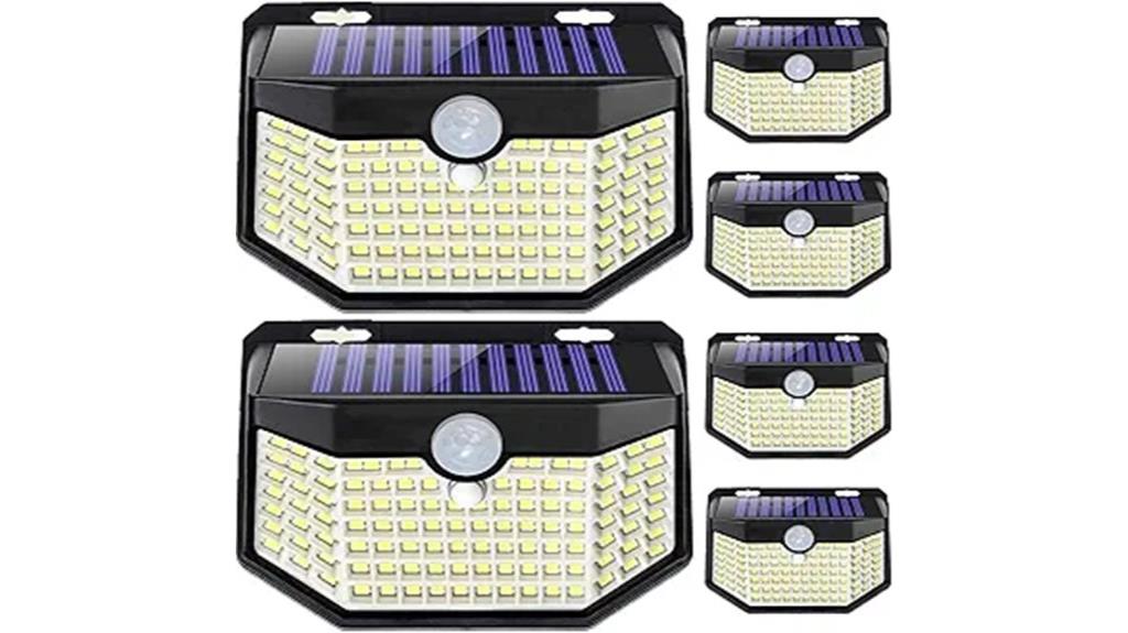 outdoor solar motion lights