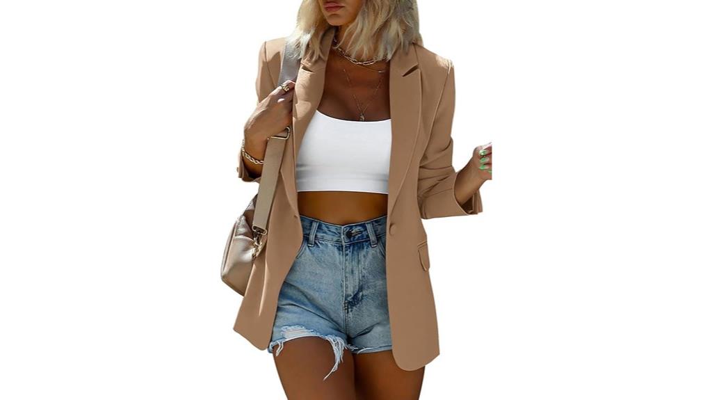 oversized fall business blazer