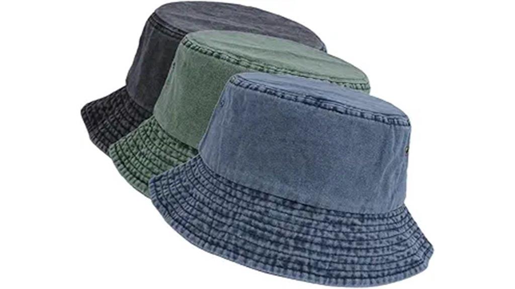 packable cotton sun hat