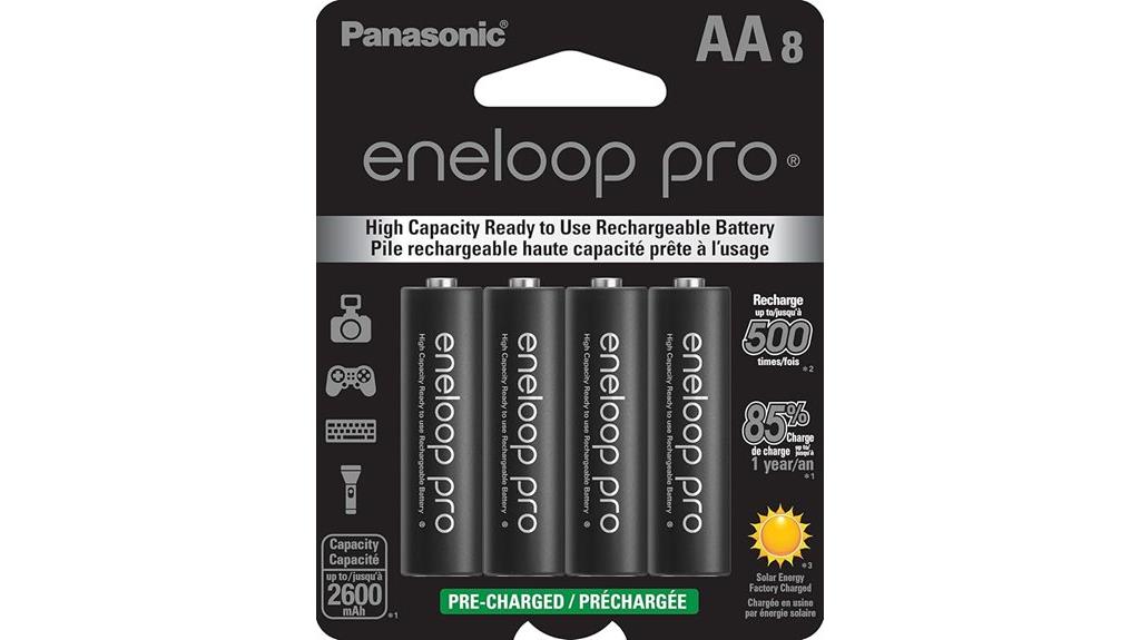 panasonic eneloop aa batteries
