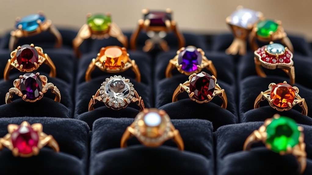 personalized birthstone ring gifts