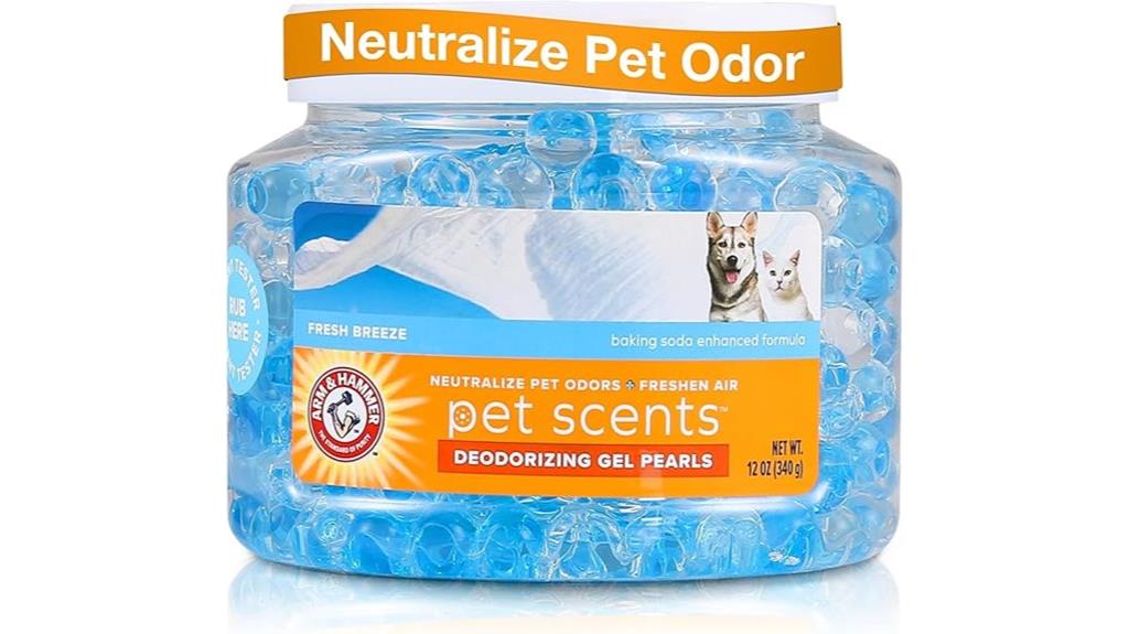 pet odor neutralizing gel