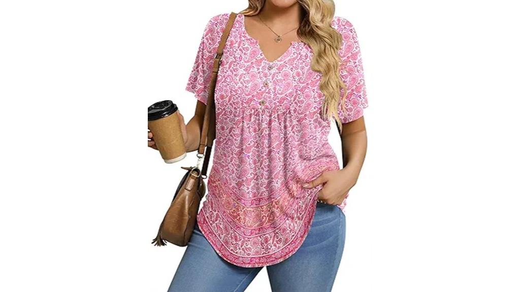 plus size tunic top