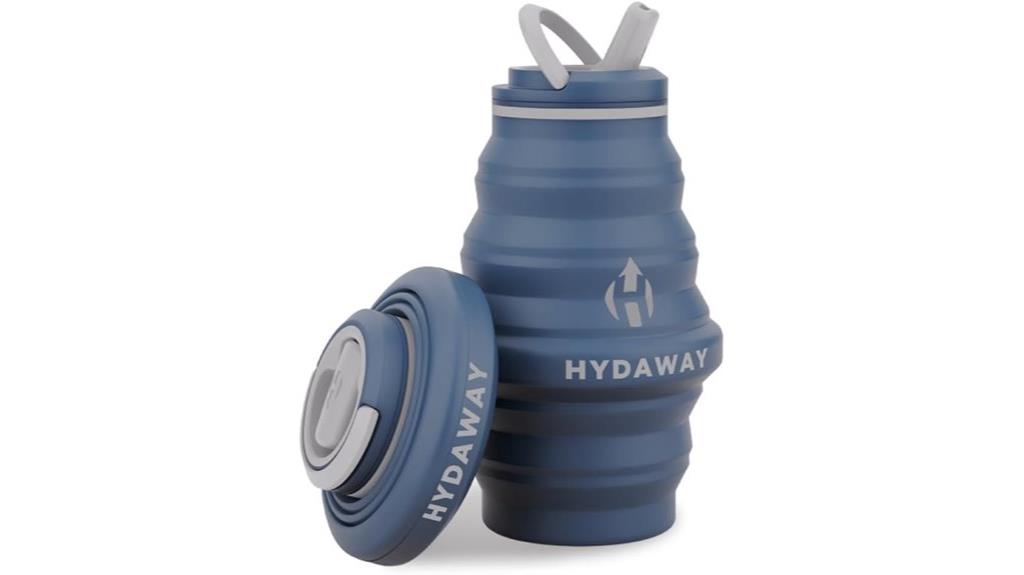 portable collapsible water bottle