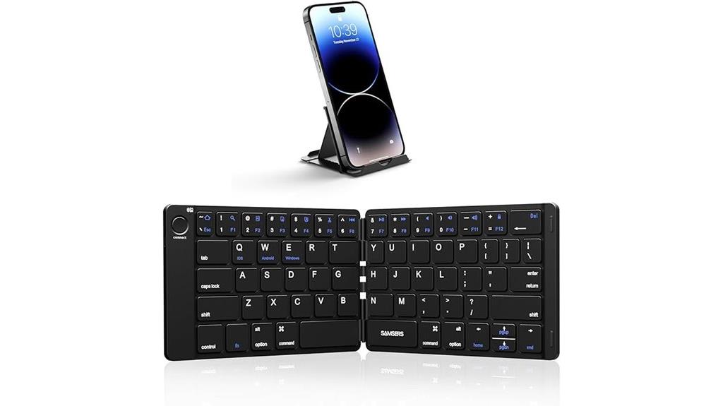 portable foldable bluetooth keyboard
