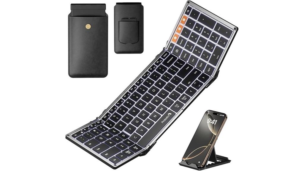 portable foldable bluetooth keyboard