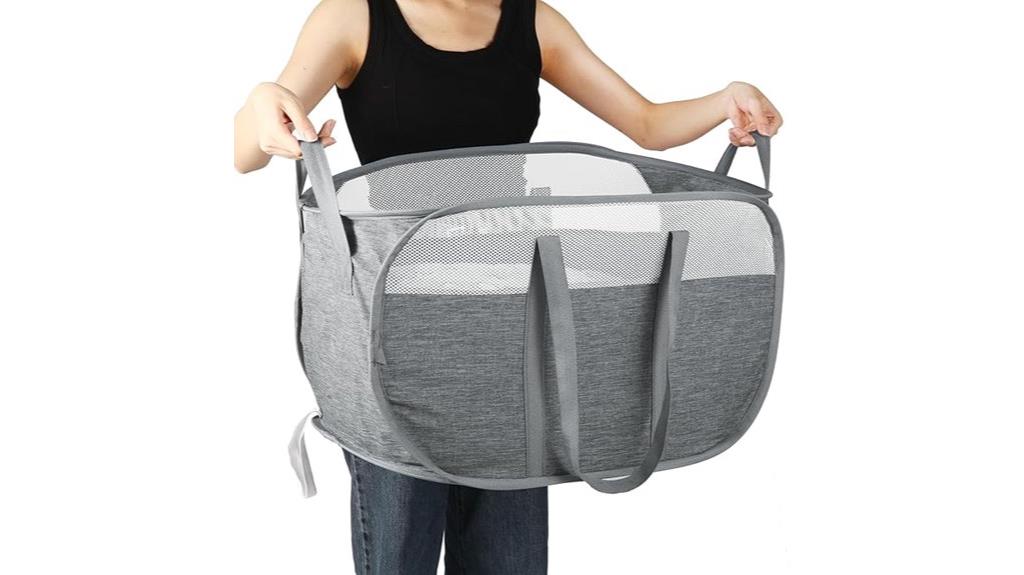 portable foldable laundry basket