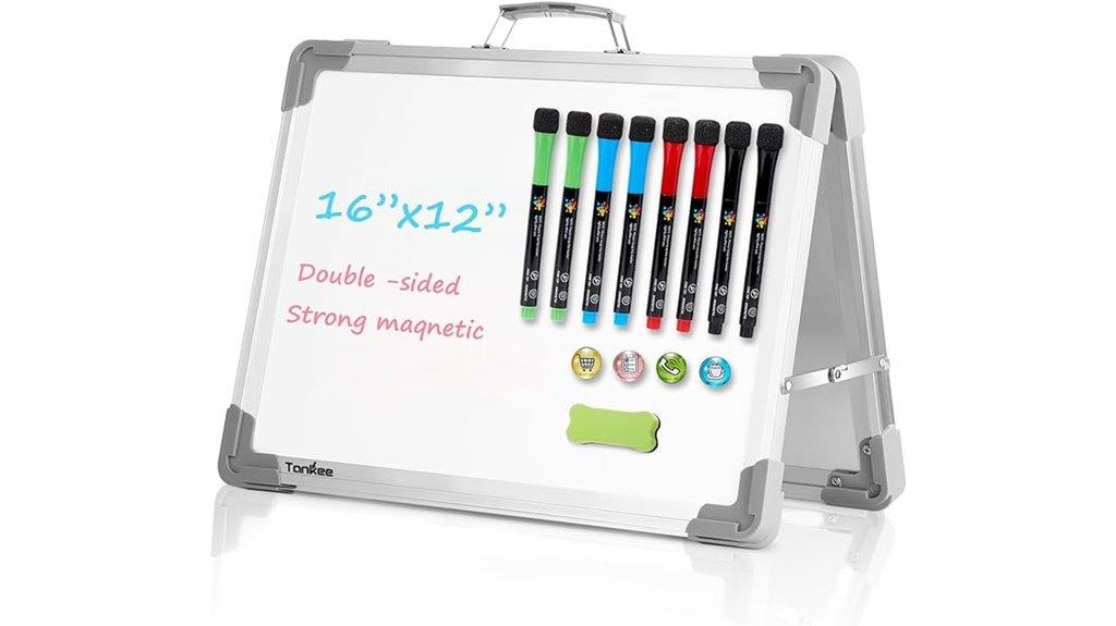 portable magnetic foldable whiteboard