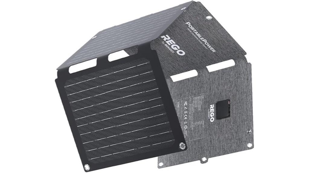 portable solar panel charger