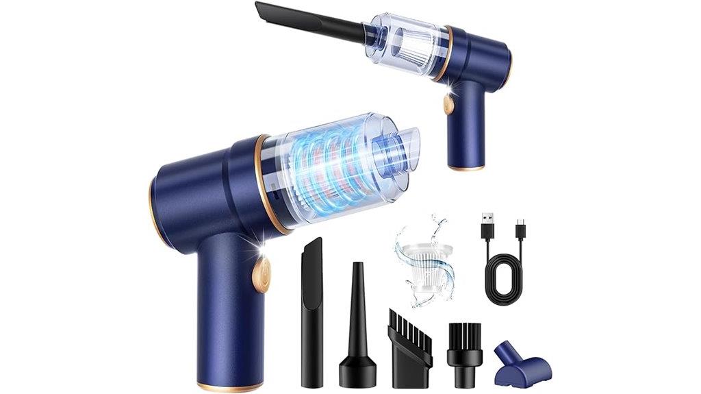 portable vacuum with powerful suction