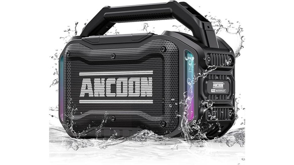 portable waterproof bluetooth speaker