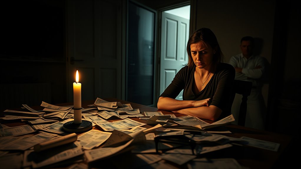 post separation financial coercion