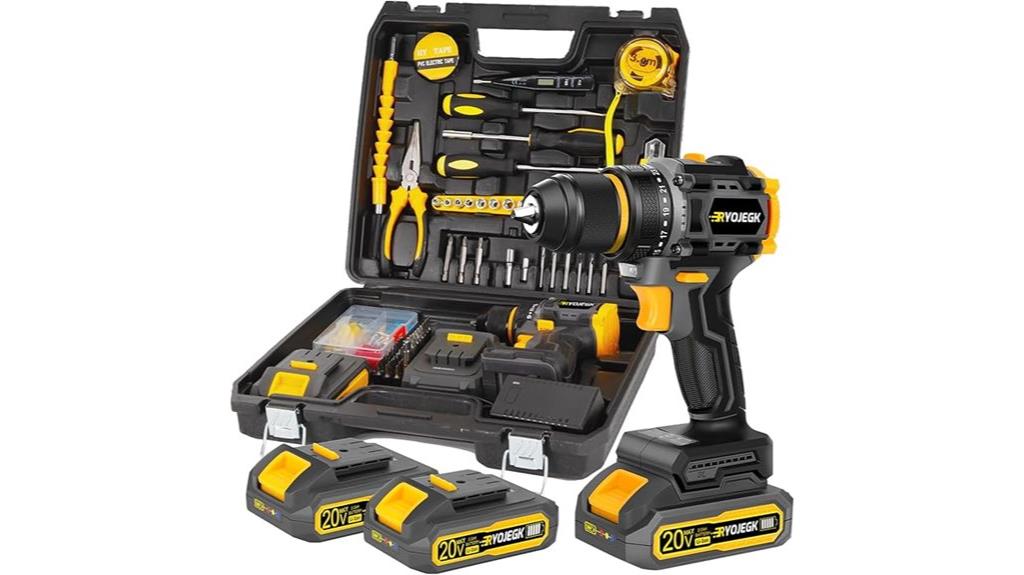 power drill kit with batteries