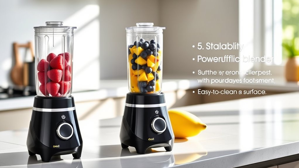 powerful portable blending options