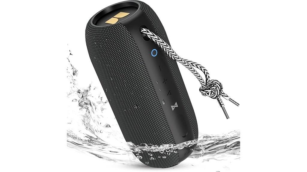 powerful waterproof bluetooth speaker