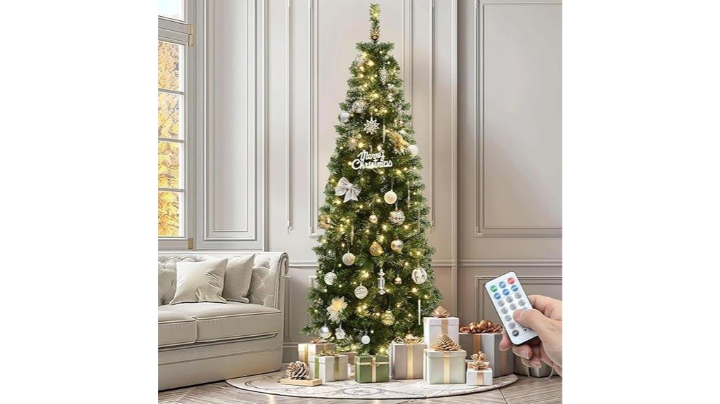 pre lit 6 ft christmas tree